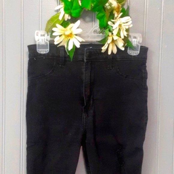 Hollister Distressed Ultra High-Rise Jean Leggings - Picture 2 of 14